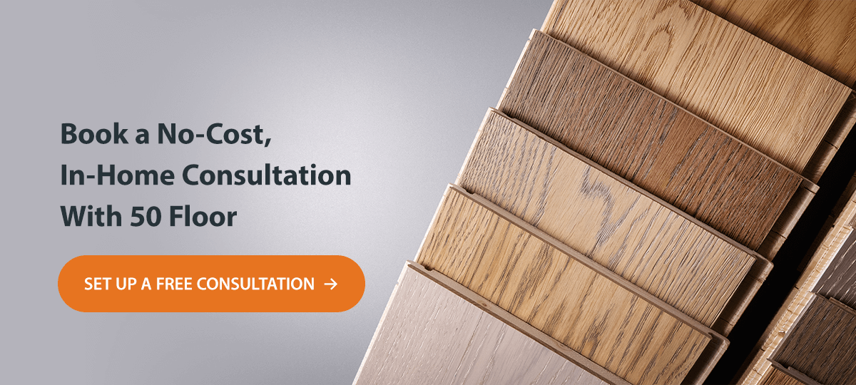 Book a no-cost, in-home consultation with 50Floor