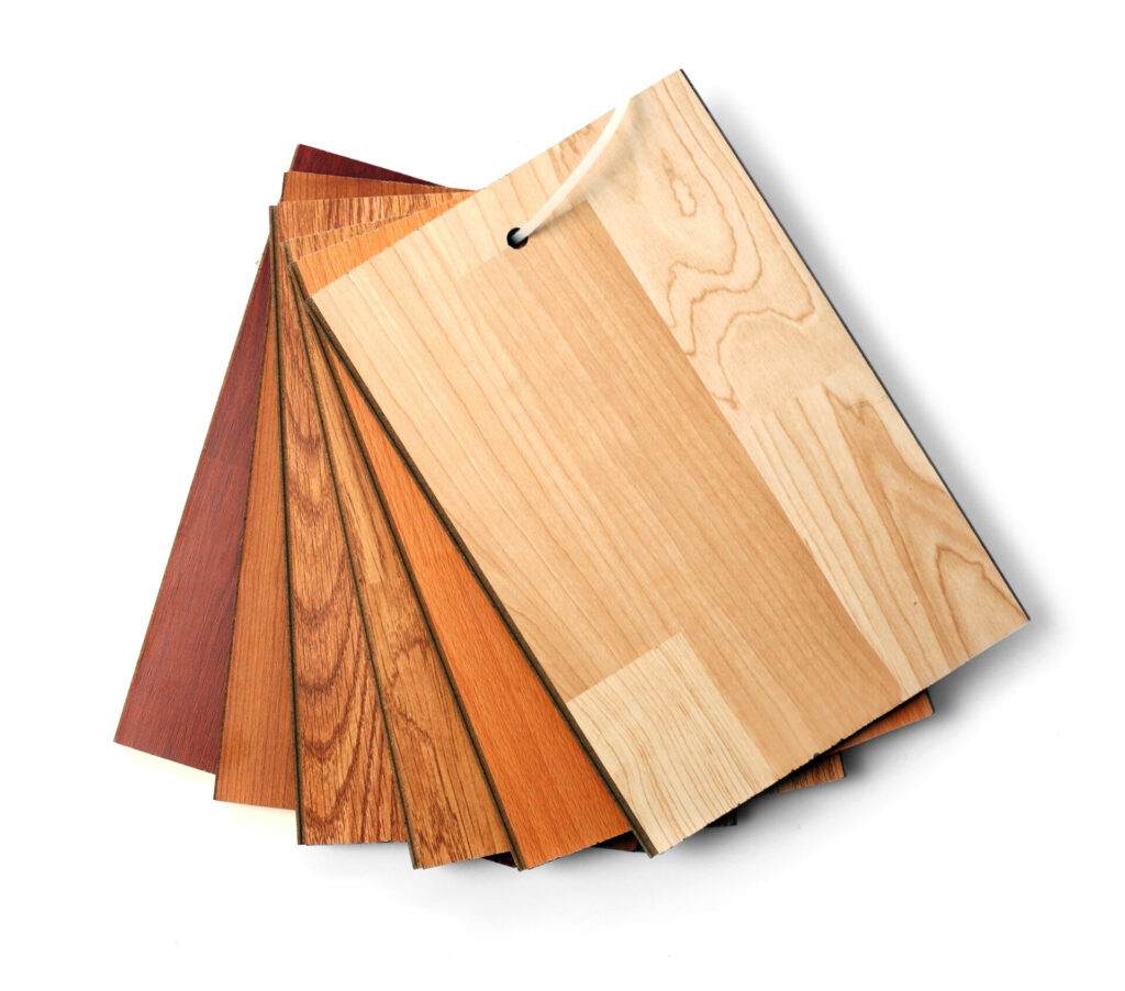 wood flooring samples