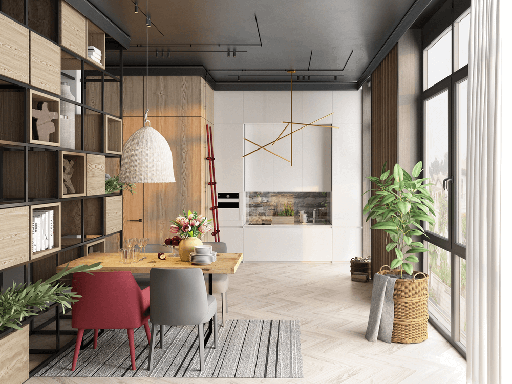 Modern kitchen interior design