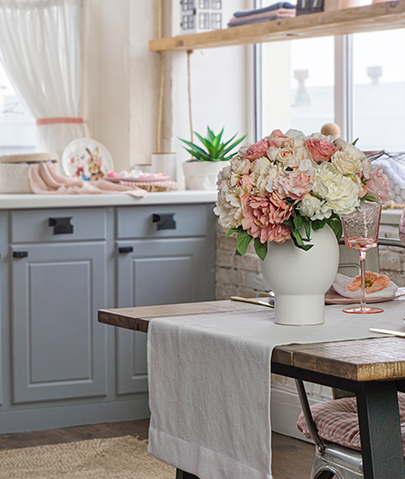 shabby chic kitchen design