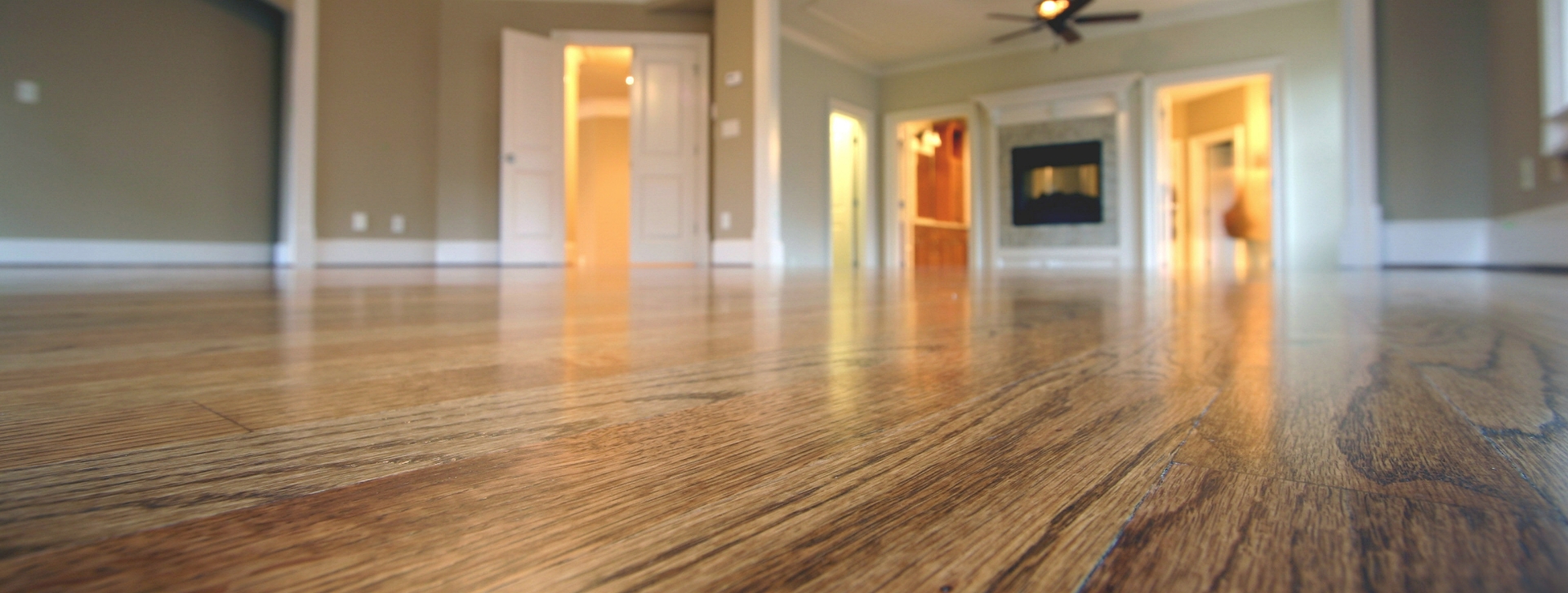 Up-close image of wood floors