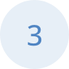 Blue circle icon with the number 3