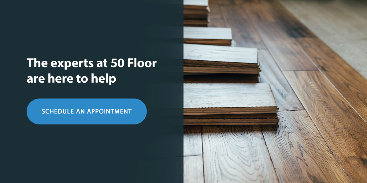 Contact 50Floor for Hardwood Flooring Installation