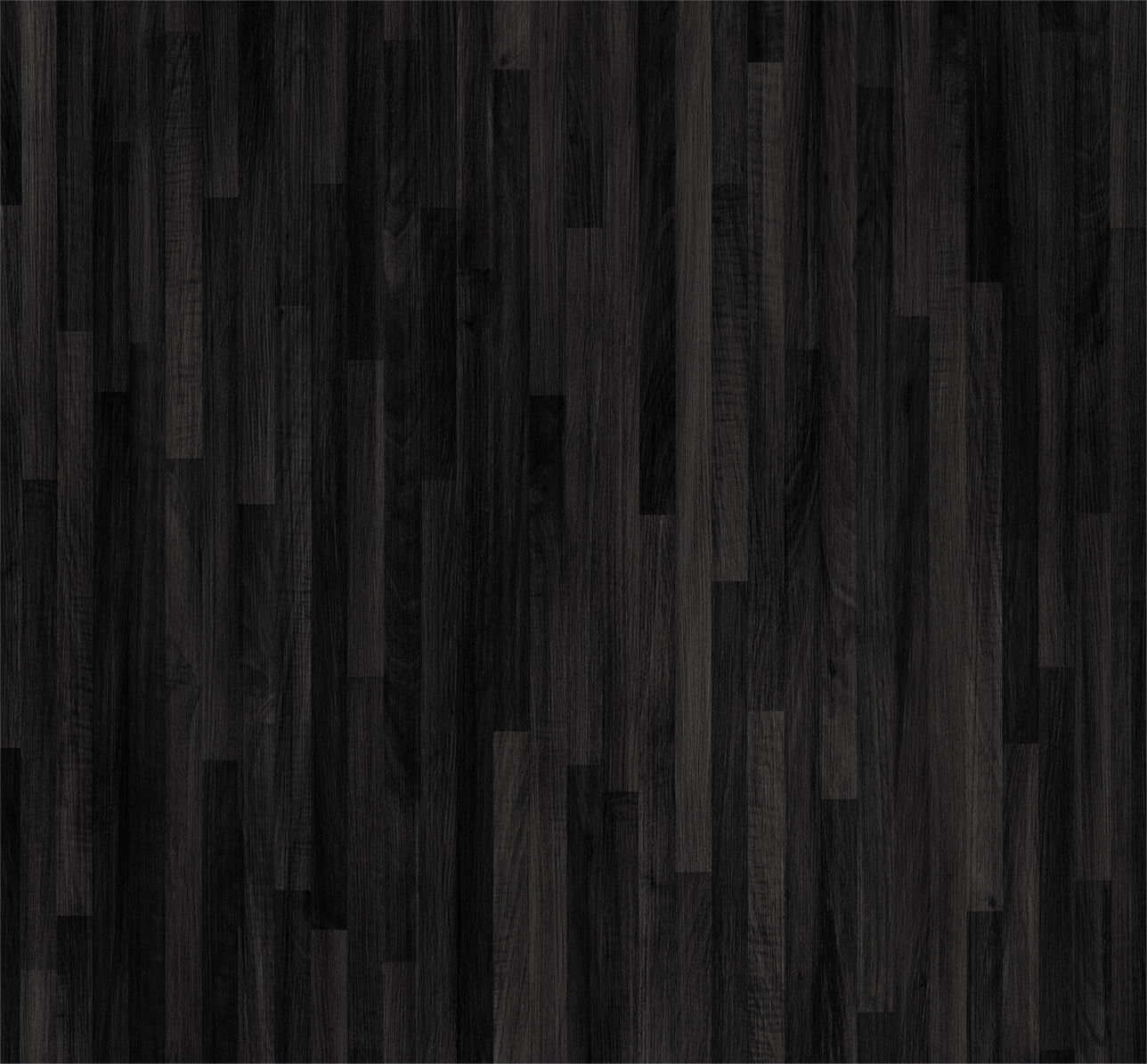 Black wood flooring