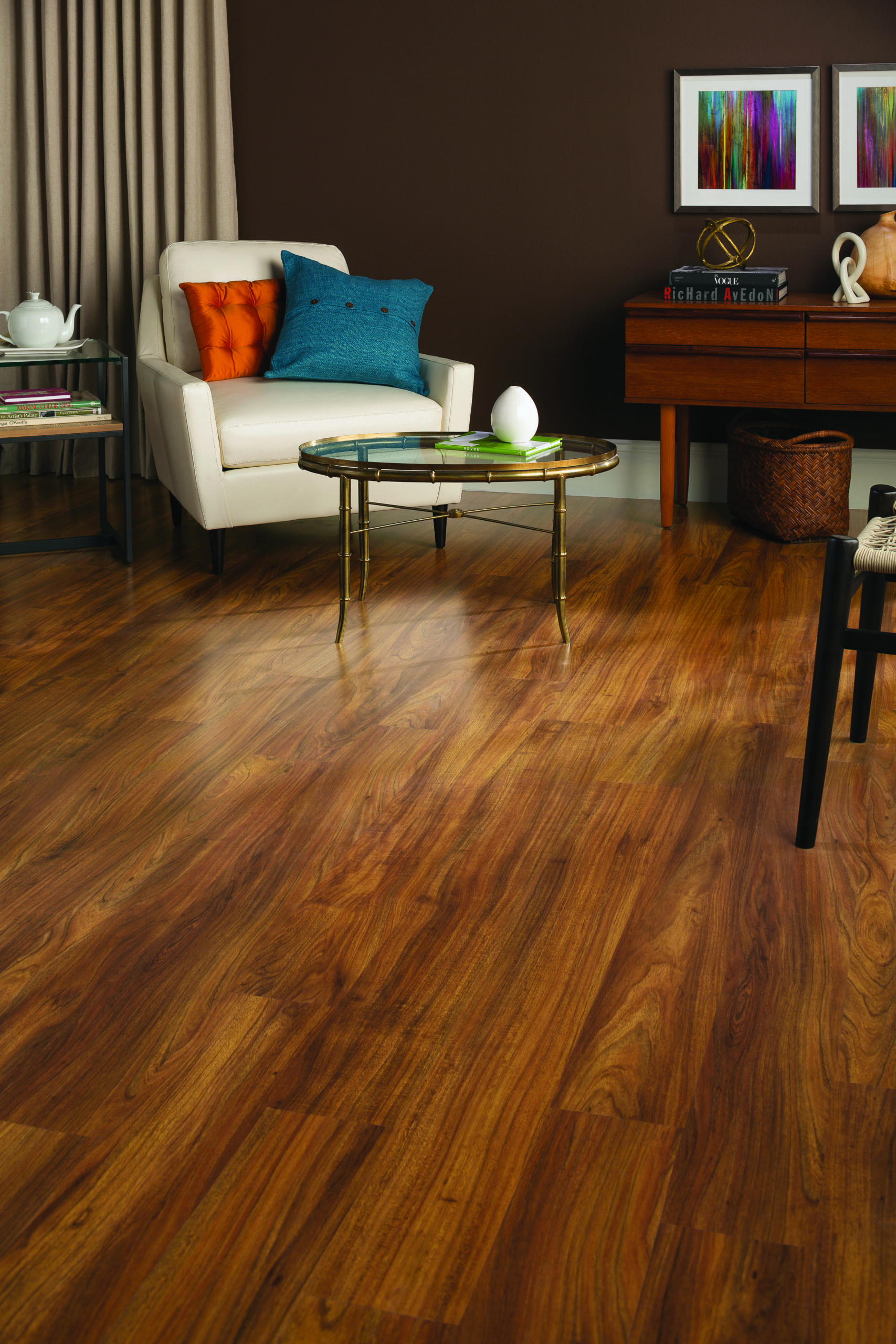 laminate floor living room