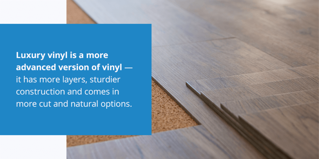 Luxury Vinyl vs. Vinyl Flooring