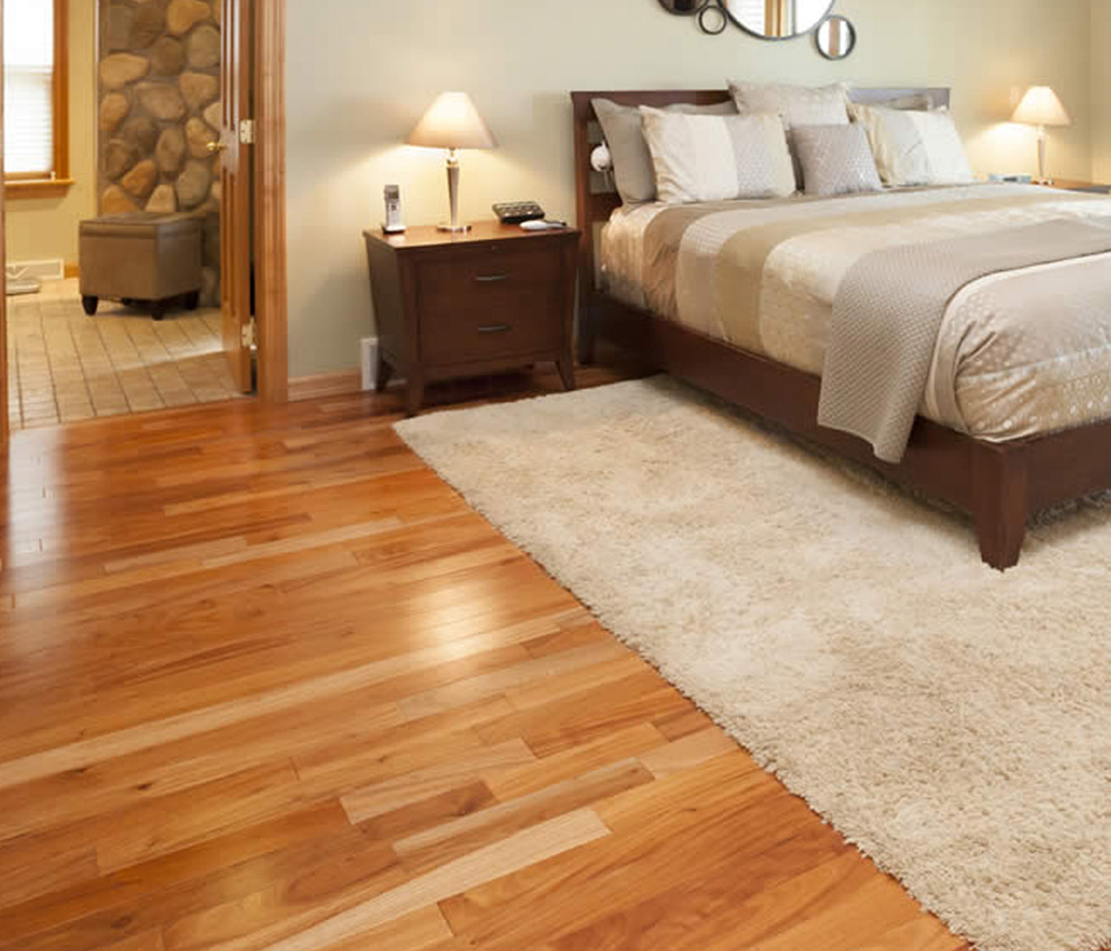 hardwood floors in master bedroom