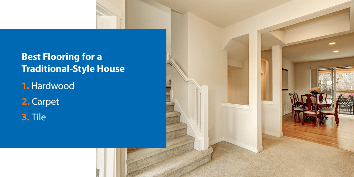 Best Flooring for a Traditional-Style House