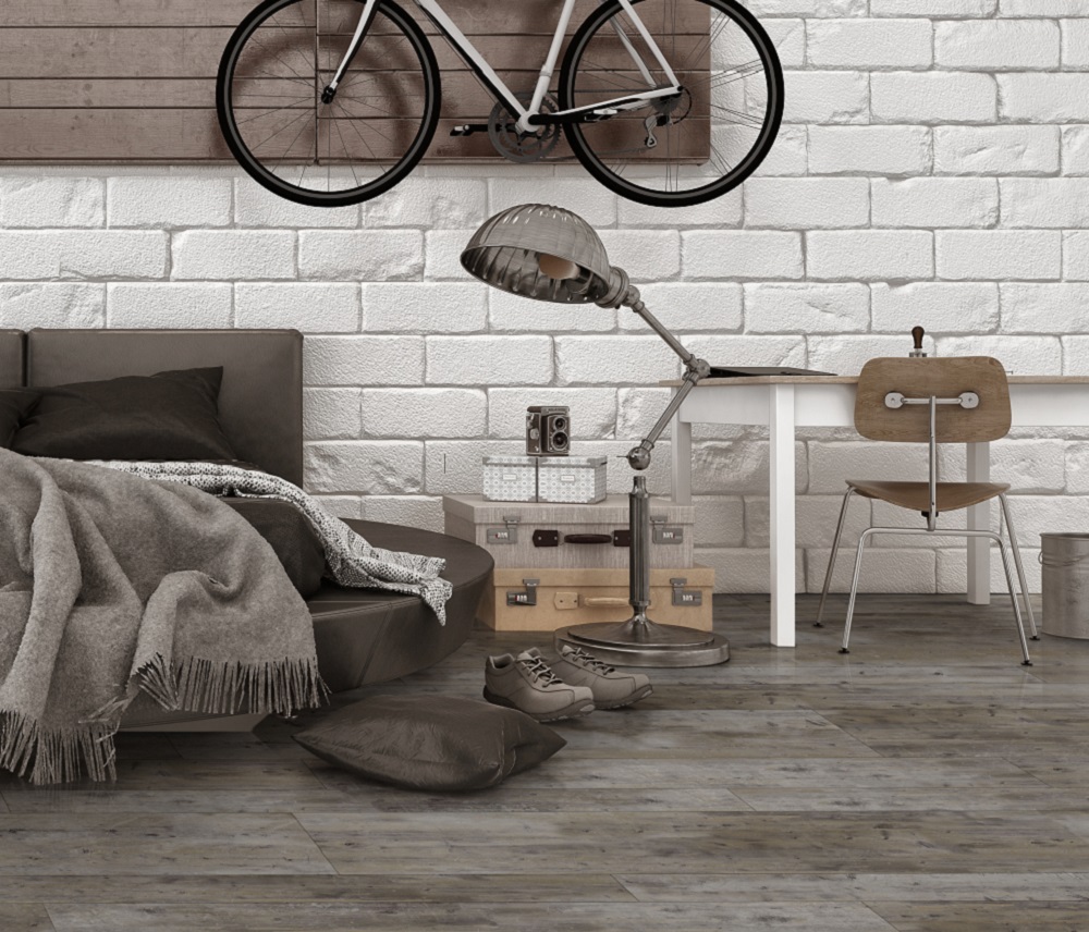 luxury vinyl in basement