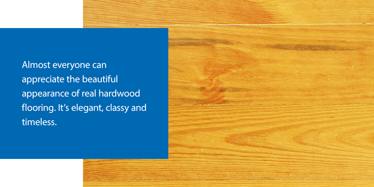 real hardwood flooring
