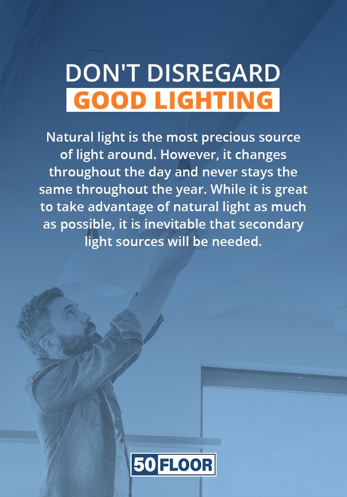 Don't Disregard Good Lighting