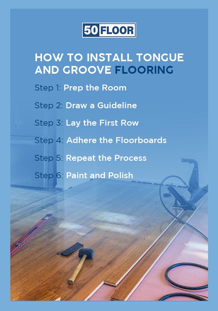 How to Install Tongue and Groove Flooring