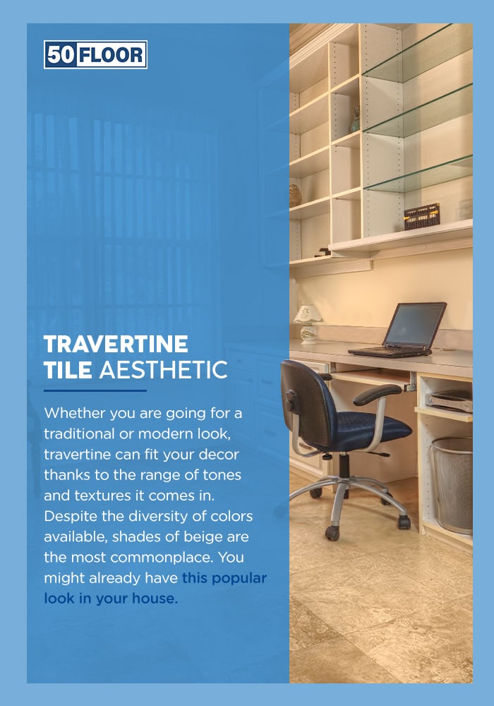 Travertine Tile Aesthetic
