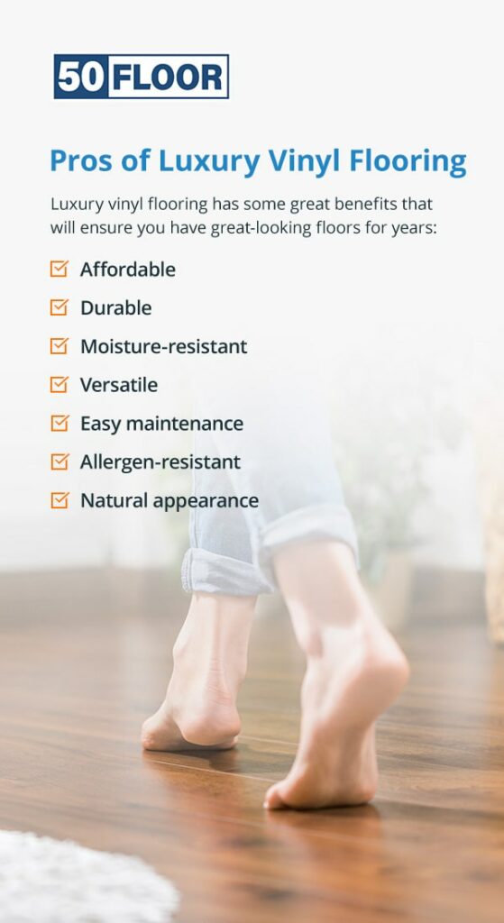 Pros of Luxury Vinyl Flooring