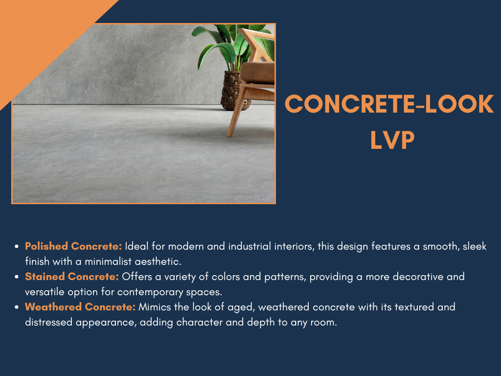Concrete Look LVP