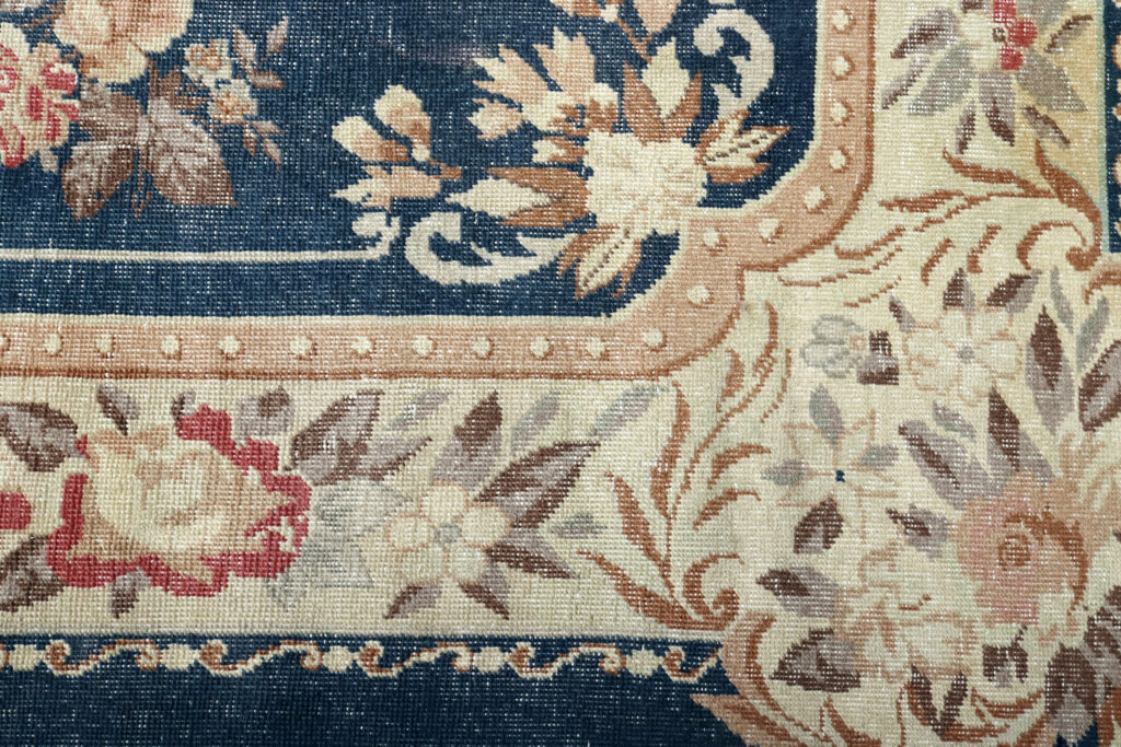 Textures and patterns in color from woven carpets