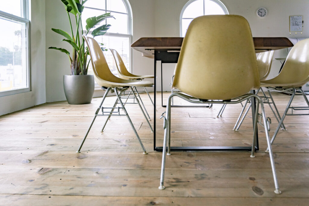 Modern and cool meeting room