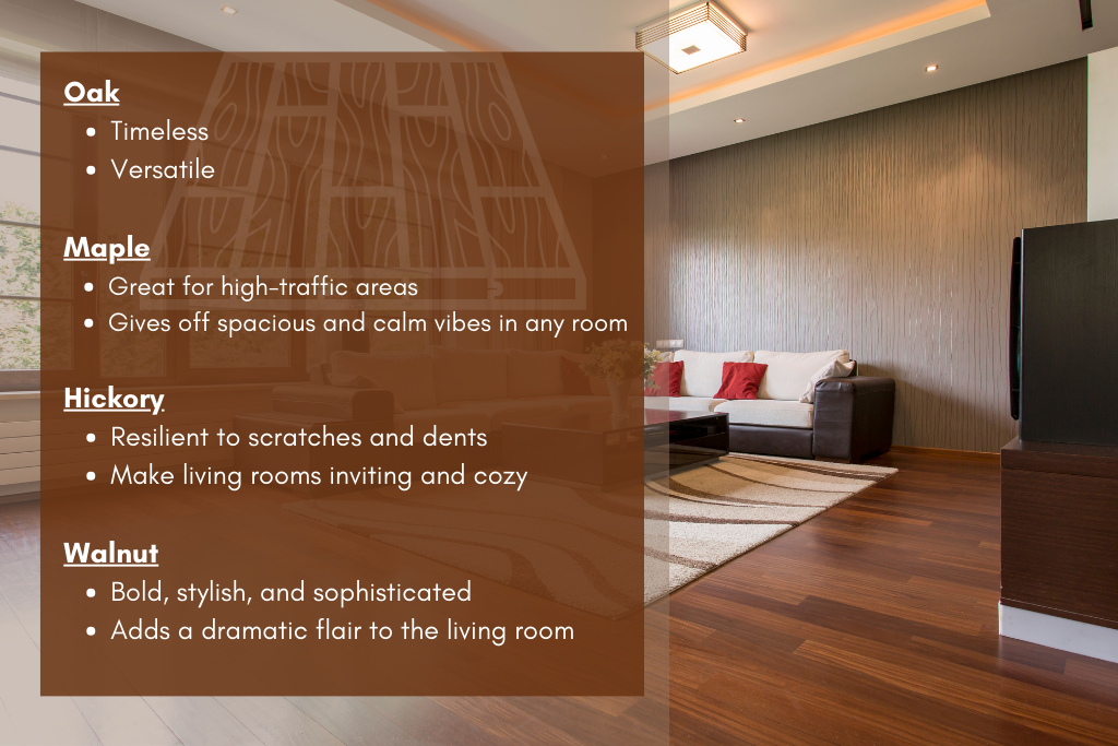 Top Wood Species for Engineered Hardwood